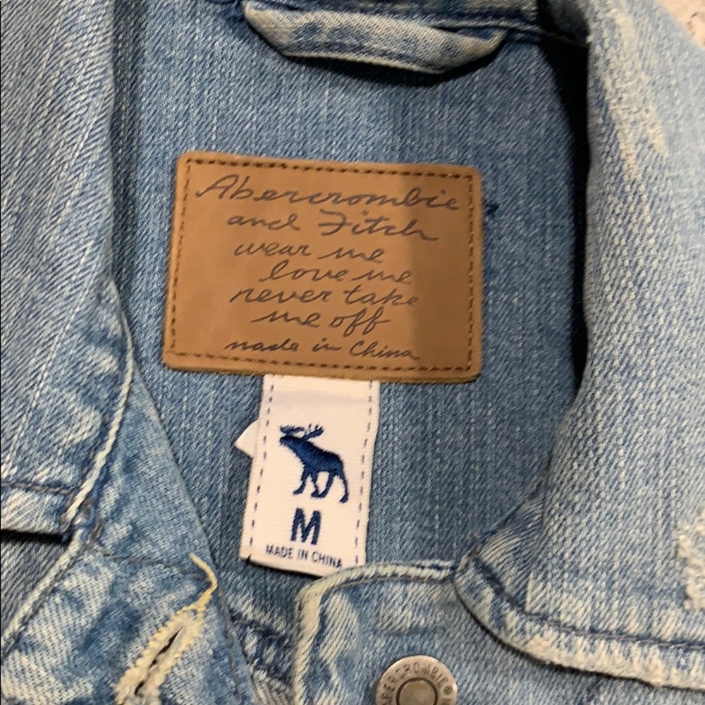 Distressed denim jacket - Picture 2 of 2